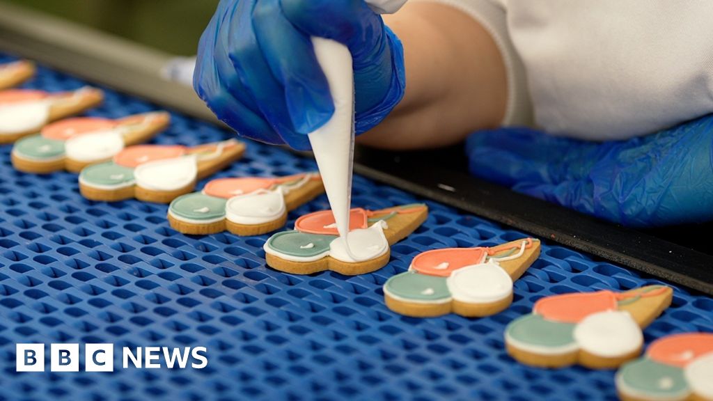 ‘We hand-ice millions of biscuits’