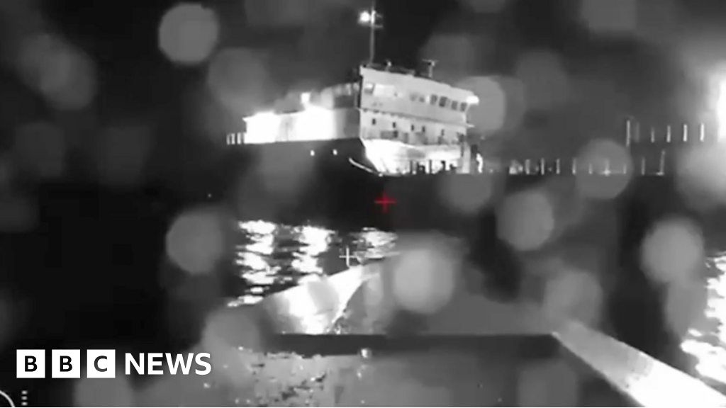 Watch: Ukrainian sea drone targets Russian tanker