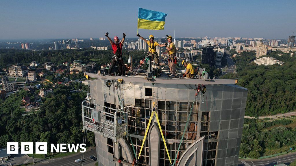 Ukraine’s Motherland statue gets ‘a stronger identity’