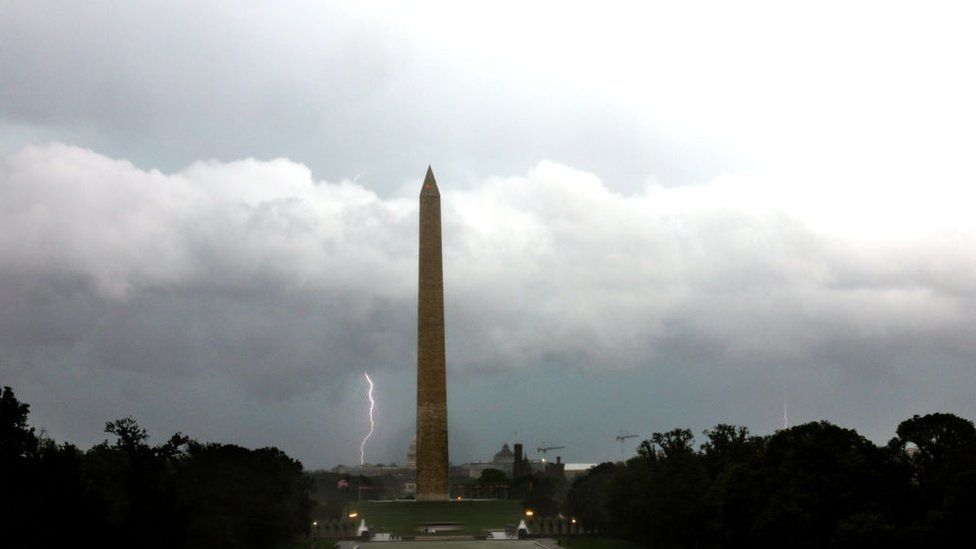 Two killed as severe storms rip through eastern US