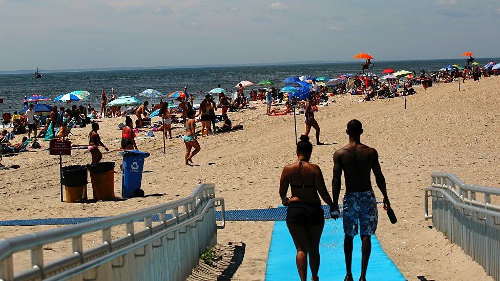 New York City beach closed after woman suffers shark bite