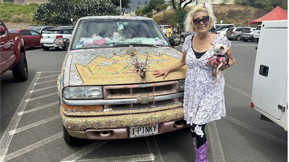 Hawaii fires: How Pinky’s famous truck saved lives in Lahaina