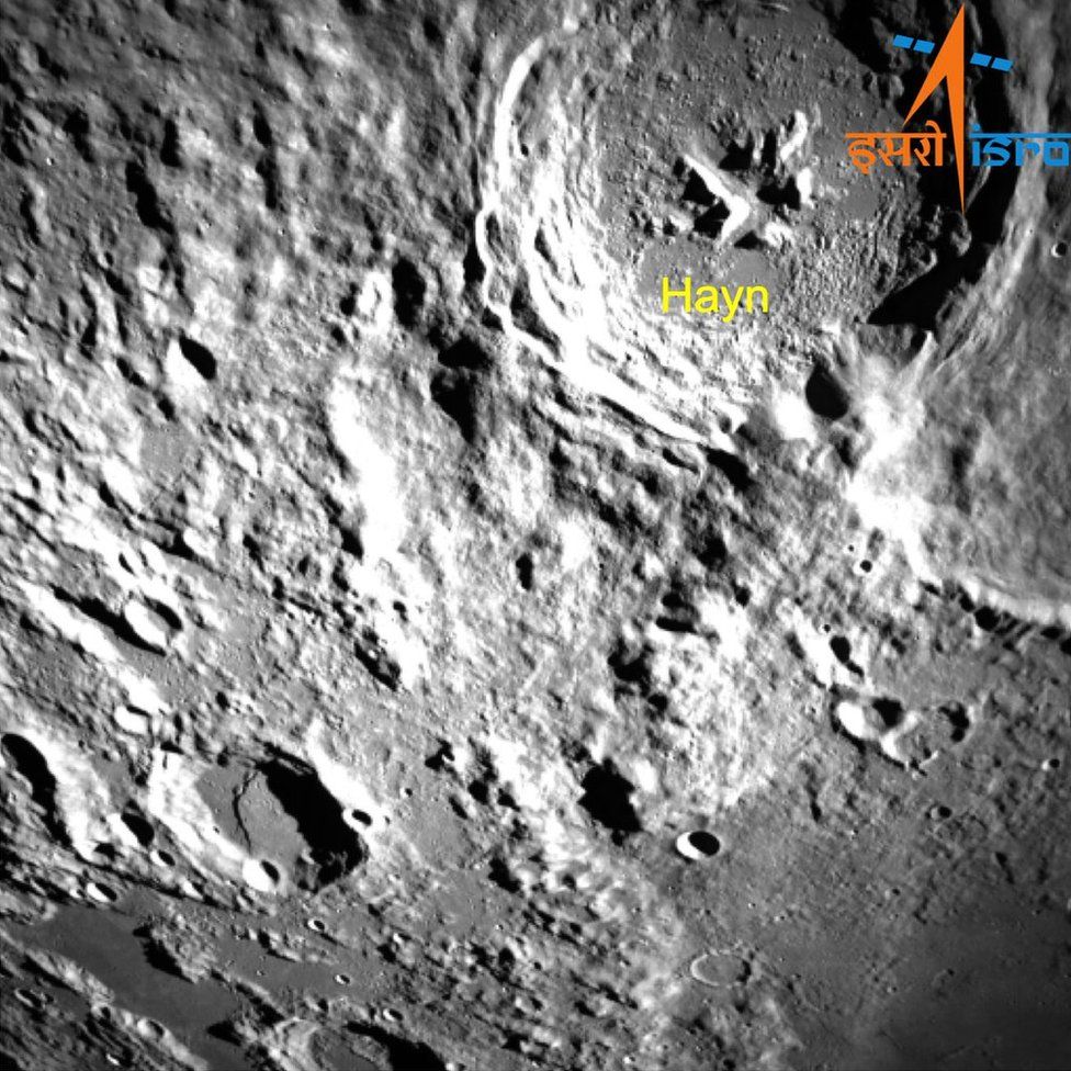 Chandrayaan-3: India’s lunar lander Vikram searches for safe Moon landing spot