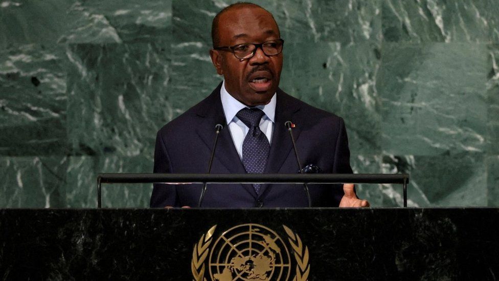 Army officers say they are taking power in Gabon