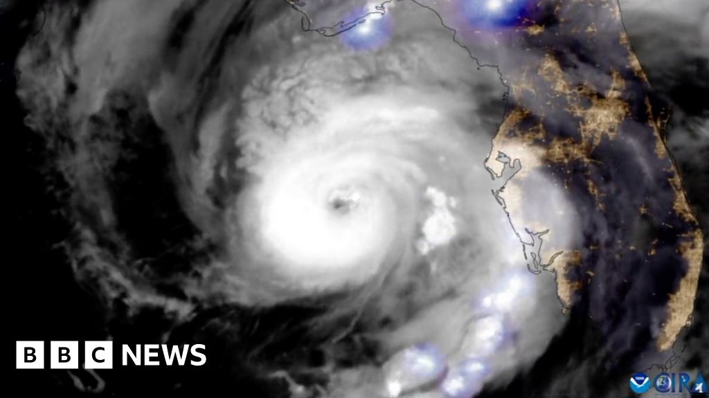 Hurricane Idalia: Watch the view from space