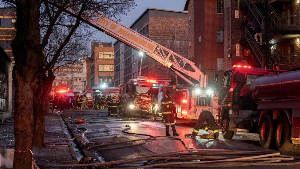 47 dead in Johannesburg apartment block fire