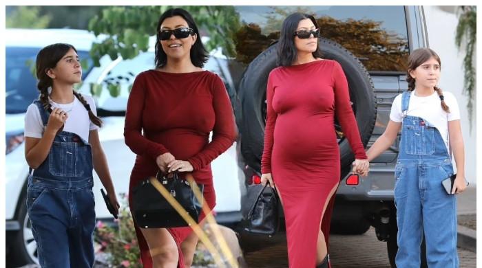 Kourtney Kardashian Comes Out in a High-Priced Purse While Pregnant