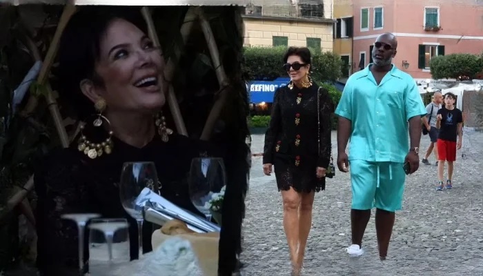 Kris Jenner Brightens as She Leaves for Portofino Dinner with Corey Gamble