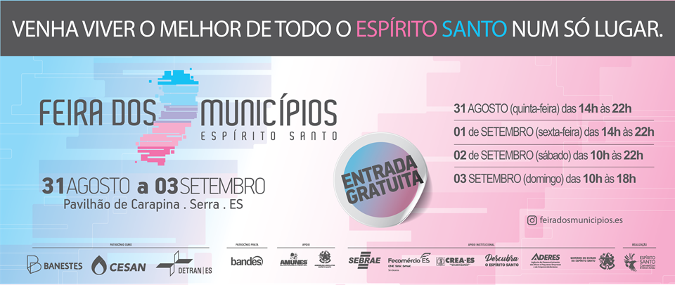 Feira dos Municípios reúne o melhor da gastronomia, cultura e música do Estado