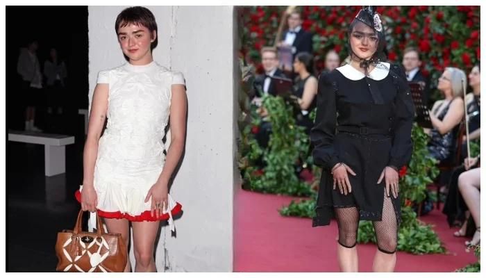 Maisie Williams Shines at the London Fashion Week Show by Stefan Cooke