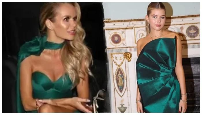 Lexi Hughes, Lookalike of Amanda Holden, Radiates in a Green Fan Dress