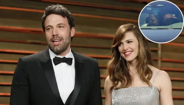 Ben Affleck Cuddles Ex Jennifer Garner During Troubled Marriage to Jennifer Lopez