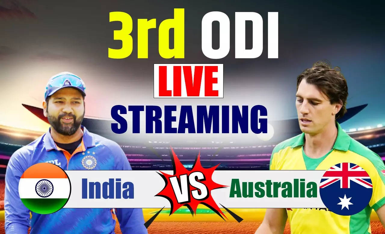 IND vs AUS 3rd ODI Live Score Streaming: भारत बनाम ऑस्ट्रेलिया आज के मैच का सीधा लाइव क्रिकेट स्कोर प्रसारण, यहां देखें