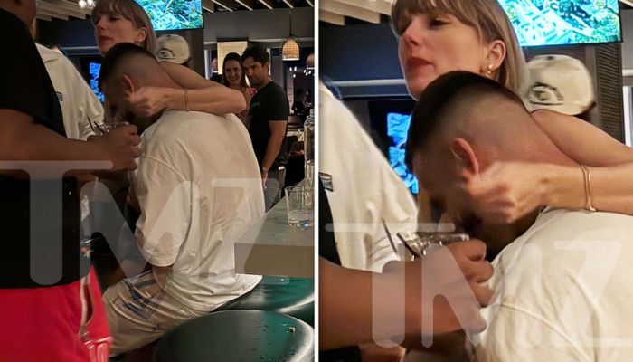 New Photo Shows Taylor Swift Cuddled Up with Travis Kelce