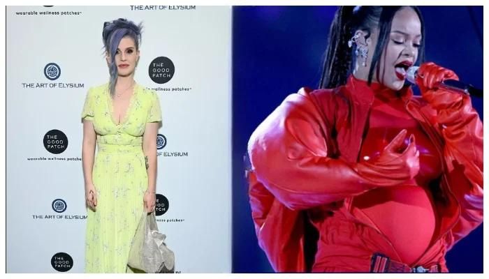 Kelly Osbourne Dresses Up to Complement Rihanna’s Pregnancy Fashion