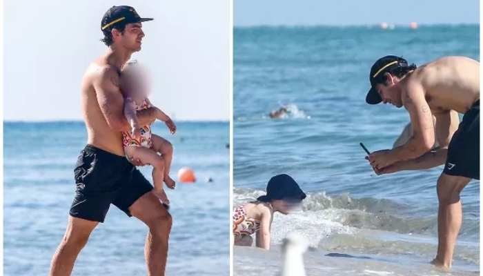 Joe Jonas Enjoys Quality Time as a Dad with His Daughter Willa in Brooklyn