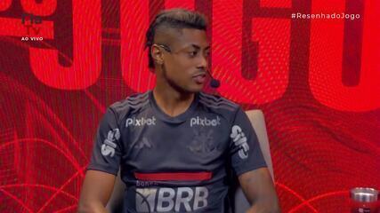 Bruno Henrique rebate críticas da imprensa ao Flamengo: “No ar condicionado é muito fácil”