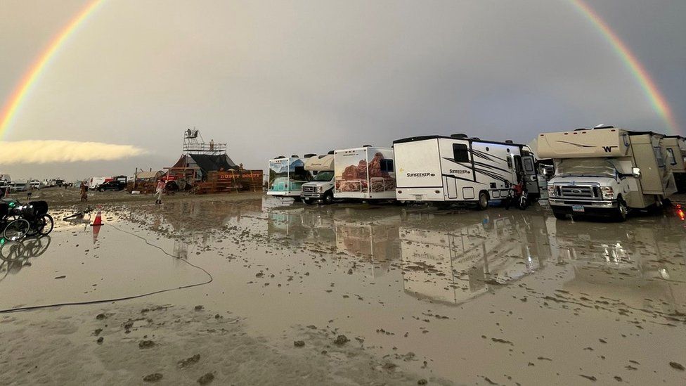 Burning Man festival-goers told to conserve food and water