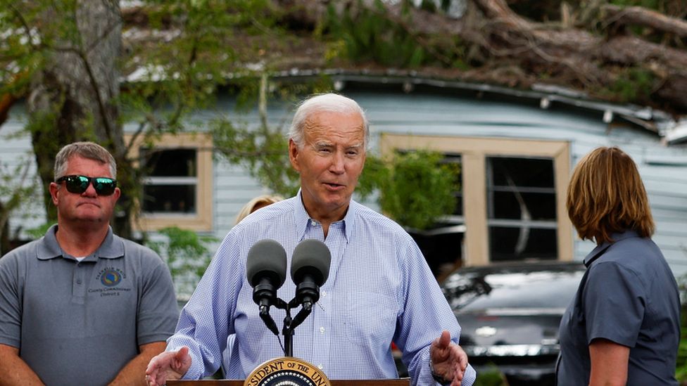 Biden pledges Florida support in wake of storm damage