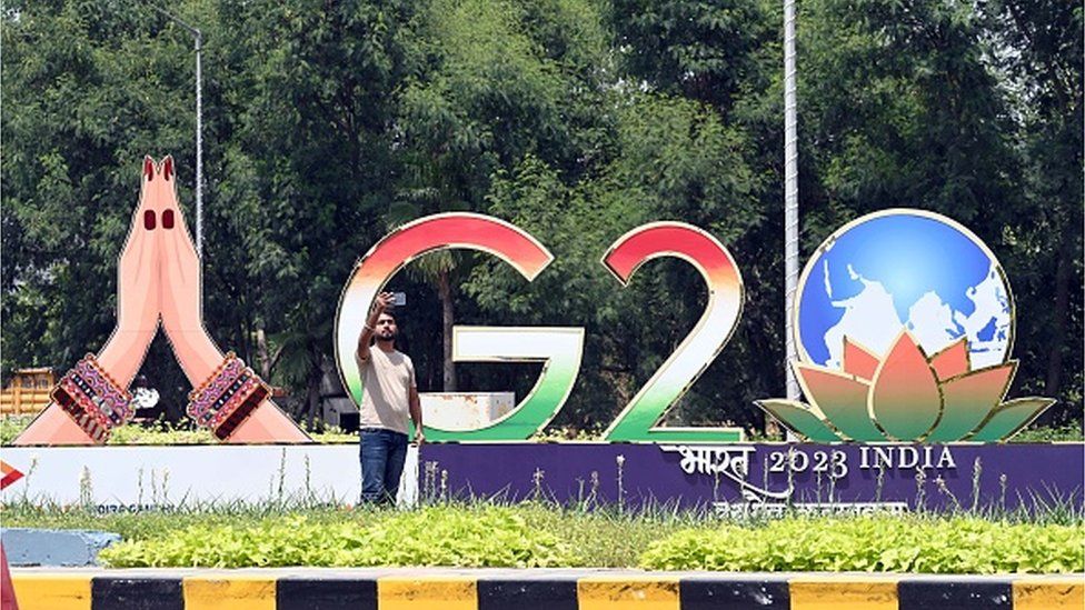 In pictures: India gets ready for G20