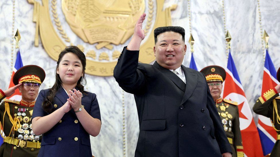 Kim Jong Un marks North Korea’s anniversary with parade