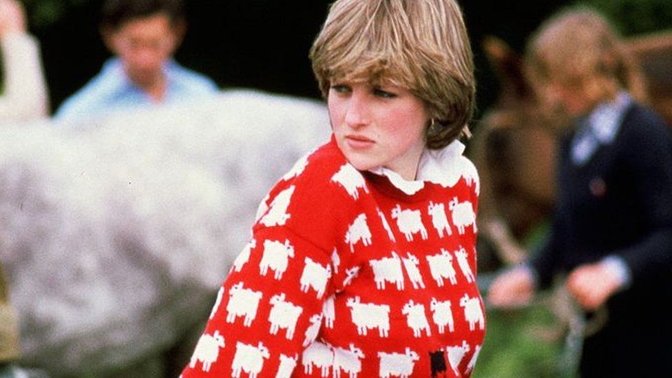 Million-dollar sweater: bids pour in for Diana’s sheep jumper