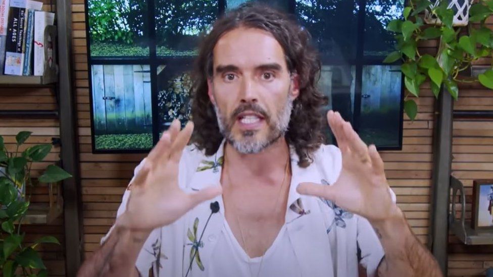 Russell Brand posts video denying ‘serious criminal allegations’