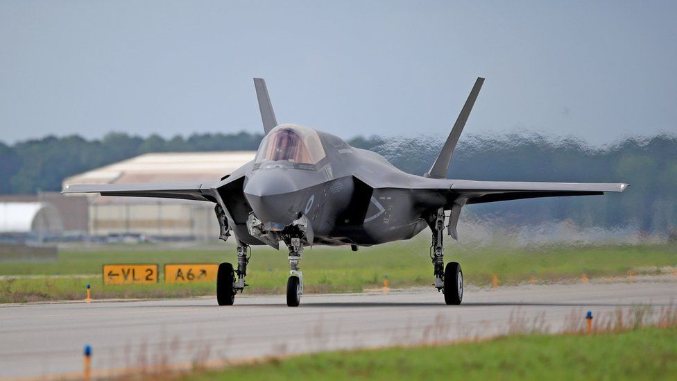 Debris found in search for F-35 jet