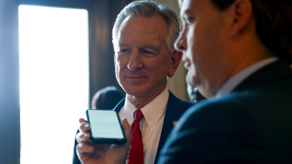 US Senate manoeuvres around Tommy Tuberville’s abortion objections