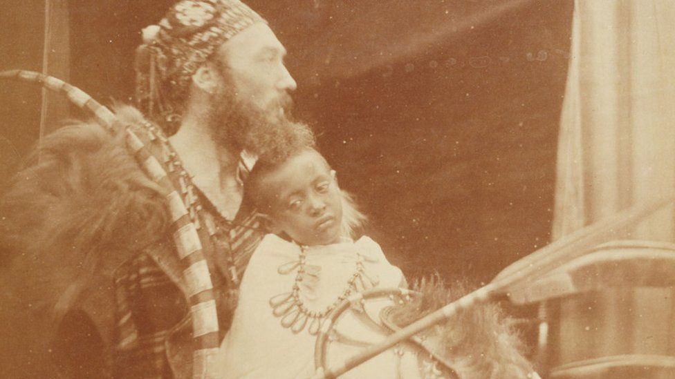 Ethiopian Prince Alemayehu’s lock of hair returned after 140 years in UK