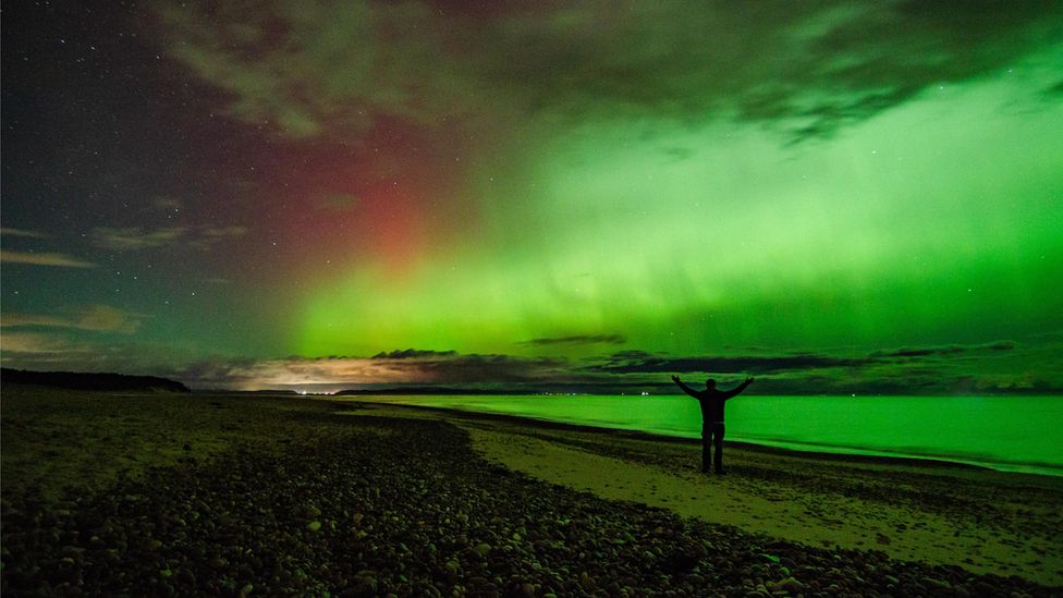 In pictures: Northern Lights make lively display