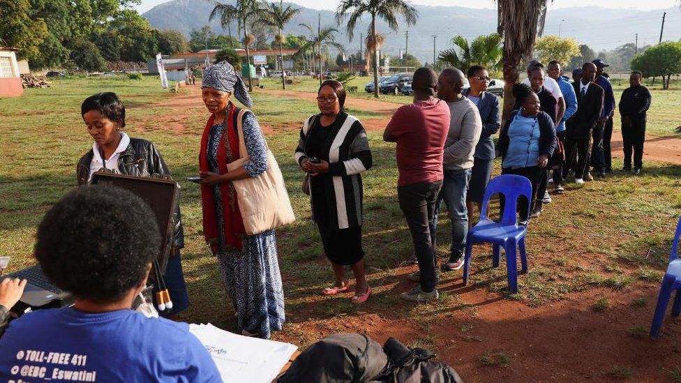 Eswatini election: The vote in a kingdom where parties are banned