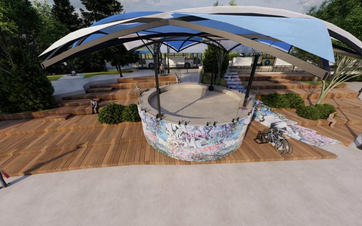 Prefeitura constrói novo espaço do Corredor Cultural Urbano em Volta Redonda | Volta Redonda