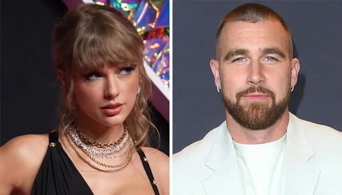 Taylor Swift is happy as she and Travis Kelce leave Arrowhead Stadium