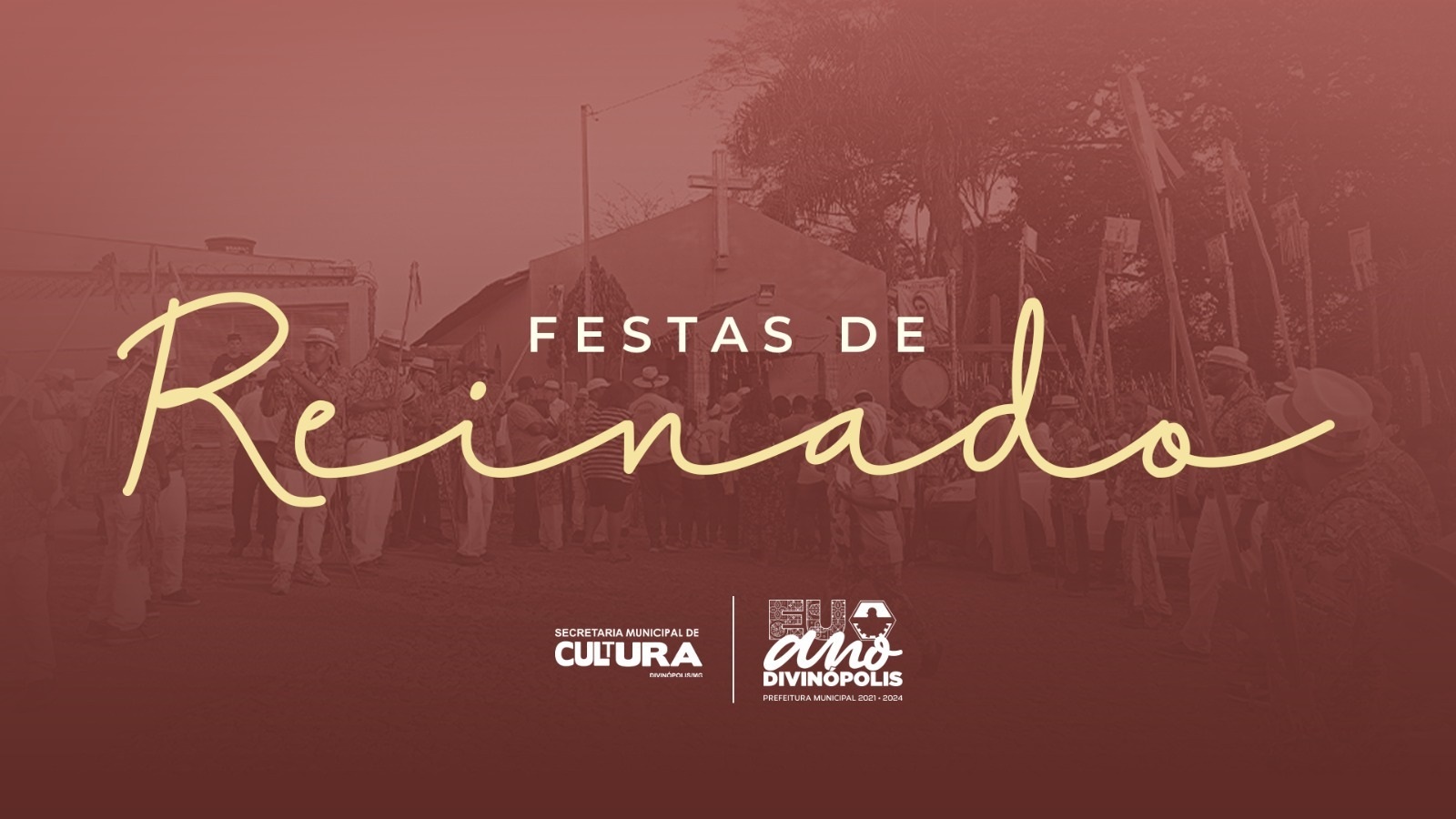 Cultura informa Festas de Reinado e Levantamento de Bandeira desta semana