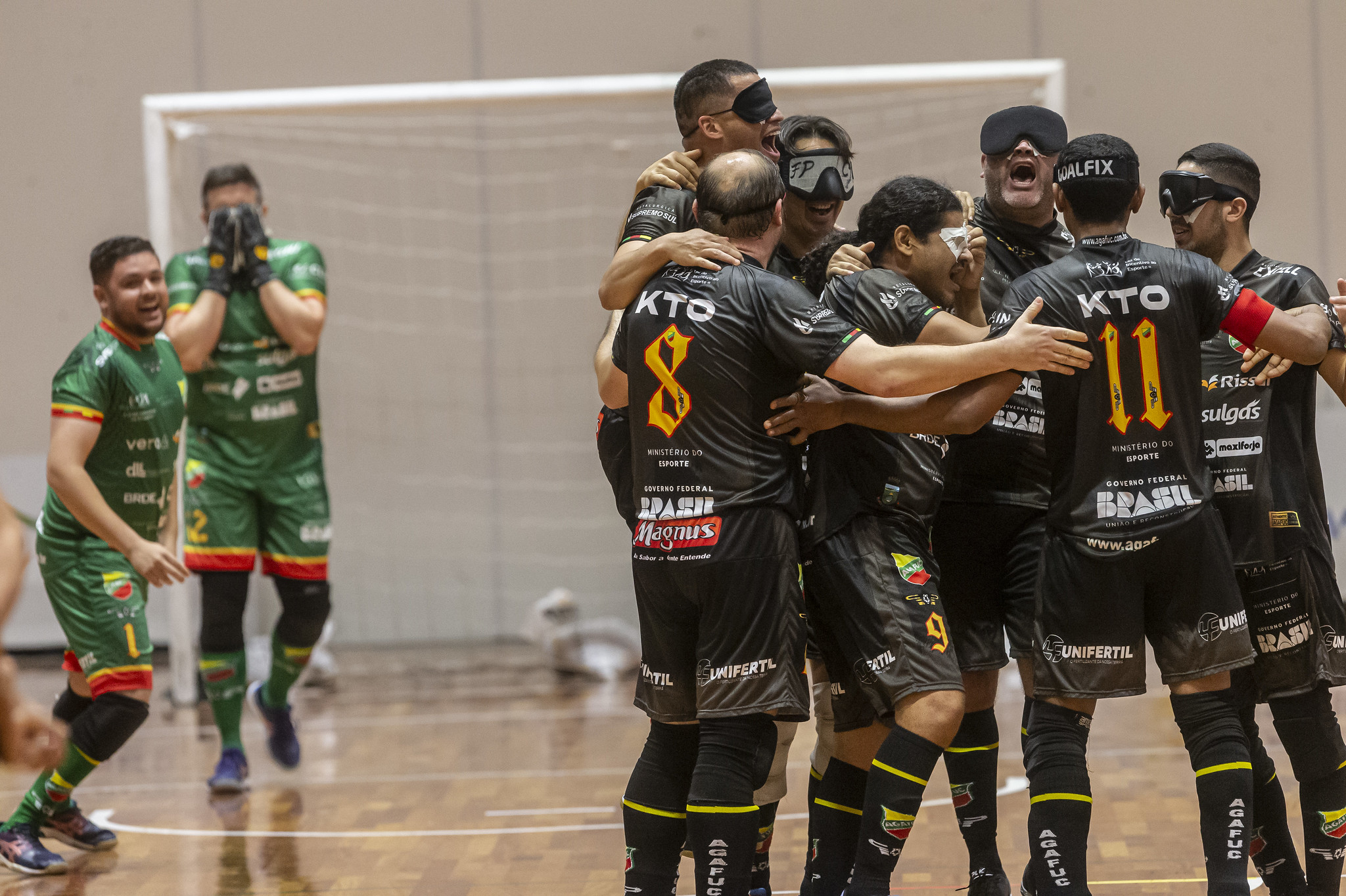 Agafuc-RS e AMC-MT decidem Brasileiro de futebol de cegos neste domingo, com transmissão do SporTV