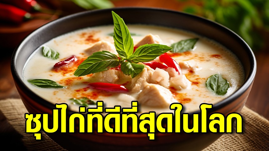 TasteAtlas จัดอันดับเมนูอาหาร “ต้มข่าไก่” คว้าอันดับ 1 ซุปไก่ที่ดีที่สุดในโลก