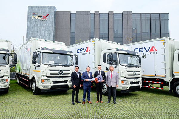 NEX ส่งมอบรถบรรทุกไฟฟ้าให้ CEVA Logistics