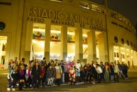 Alunos de Santo André visitam o Museu do Futebol