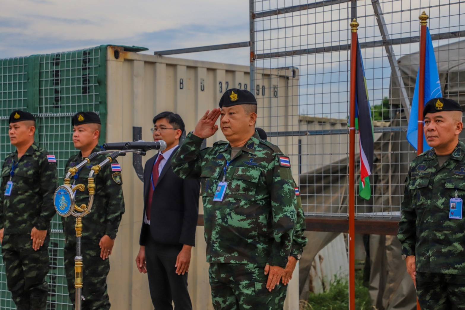 การตรวจเยี่ยมภารกิจรักษาสันติภาพของไทยในเซาท์ซูดาน/ A Visit to Thailand’s Horizontal Military Engineering Company (HMEC) under the United Nations Mission in South Sudan (UNMISS)