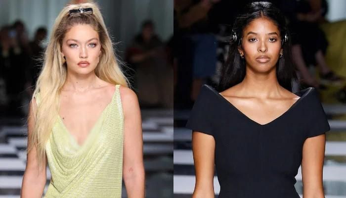 Gigi Hadid Encourages Natalia Bryant for Her First Time on the Runway