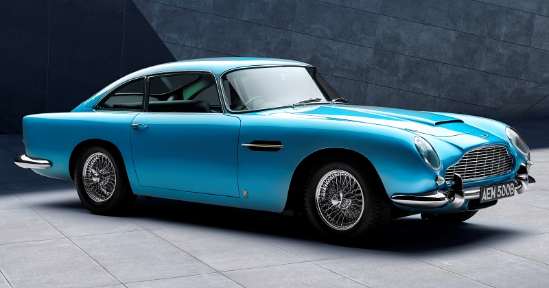 Aston Martin DB5 ฉลองครบรอบ 60 ปี เป็นรถในตำนานยืนหนึ่งของแบรนด์ มีจำนวนทั้งหมดเพียงแค่ 1,022 คันทั่วโลก
