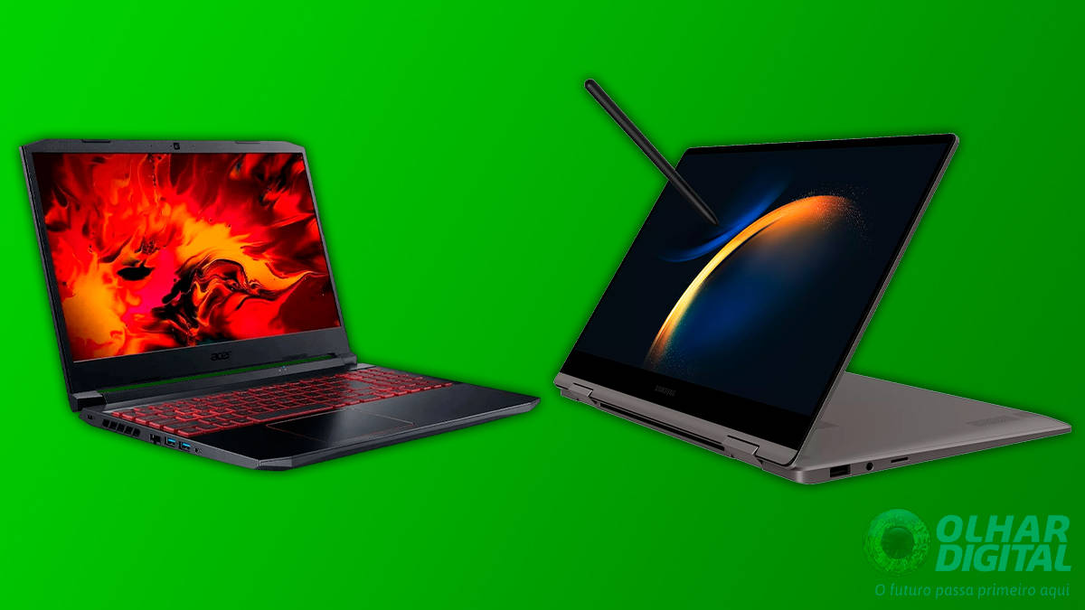 Até 46% off! Notebooks para games e trabalho em oferta na Amazon