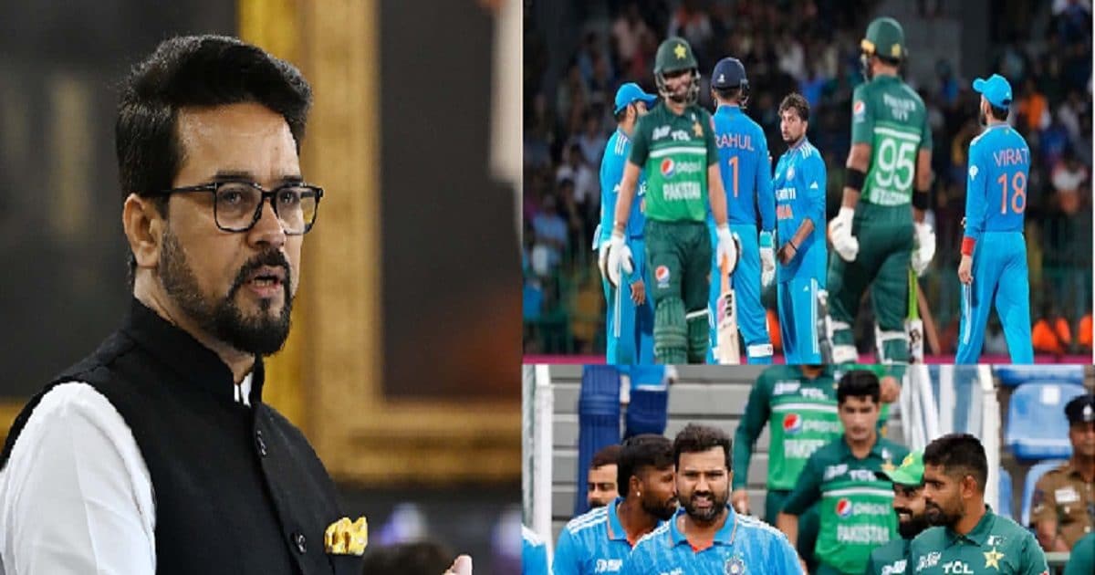 जब तक सीमा पार आतंकवाद नहीं खत्म होगा, तब तक पाकिस्तान के साथ कोई द्विपक्षीय क्रिकेट संबंध नहीं: खेल मंत्री अनुराग ठाकुर