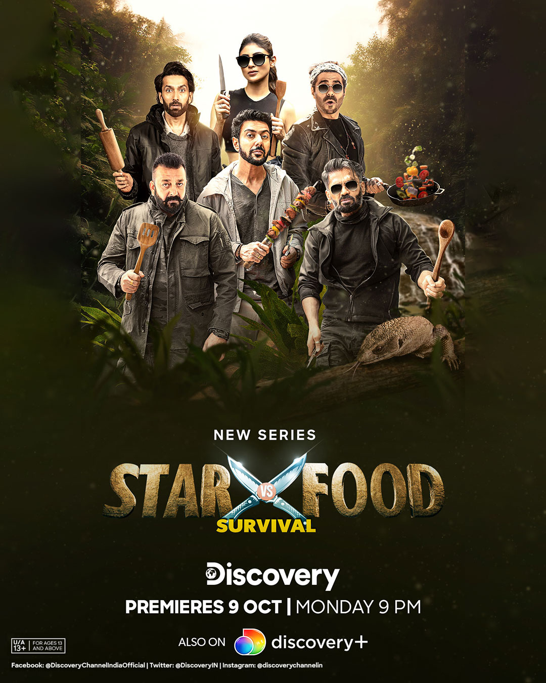 Star Vs Food Survival: संजय दत्त, सुनील शेट्टी से मौनी रॉय तक, कभी जंगल कभी पहाड़ों पर दिखाएंगे कुकिंग स्किल्स – Sanjay Dutt Suniel Shetty To Mouni Roy Cooking Show Star VS Food Survival To Stream On Discovery Plus and Discovery Channel