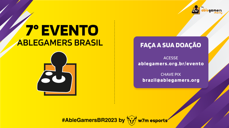 AbleGamersBR 2023 acontece em 23 de setembro