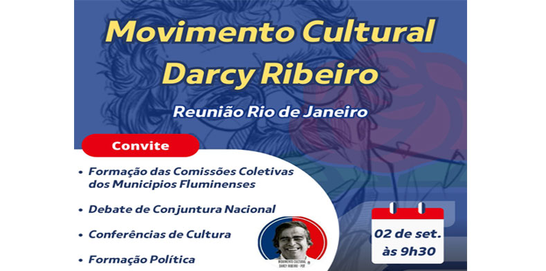 No Rio, Movimento Cultural Darcy Ribeiro realiza debate para formação do projeto nacional da cultura