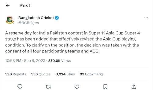 INDvsPAK मैच रिजर्व-डे पर काटा बवाल, फिर 30 मिनट में क्यों पलटे क्रिकेट बोर्ड?