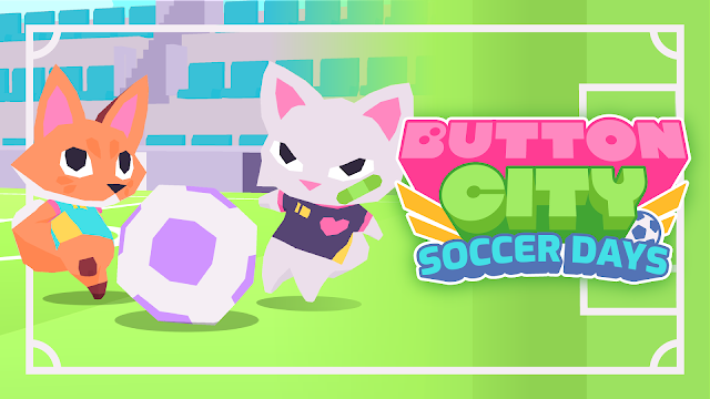Button City Soccer Days, jogo fofo de futebol, chega ao Switch em 2024