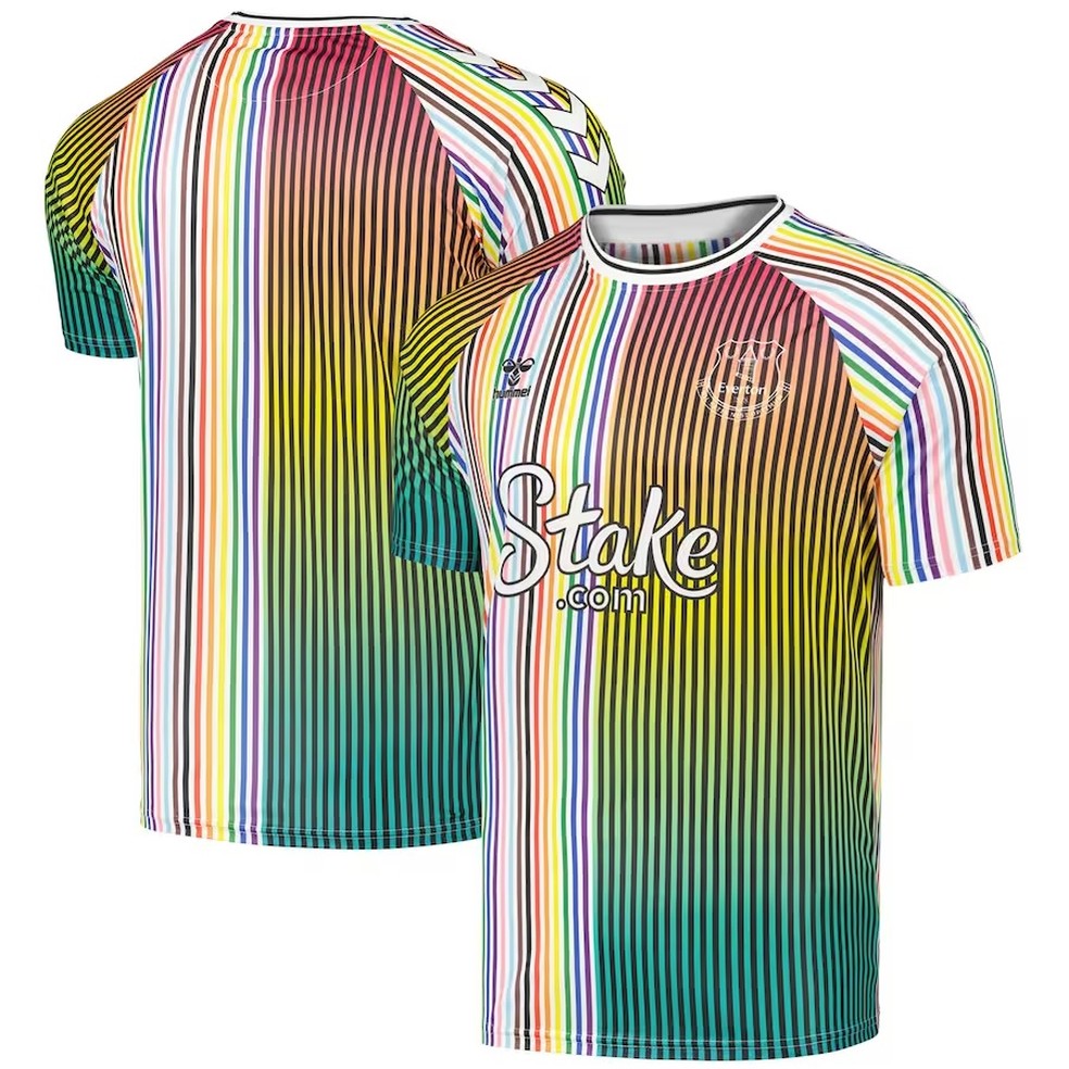 Everton lança uniforme com dez cores para promover inclusão no futebol